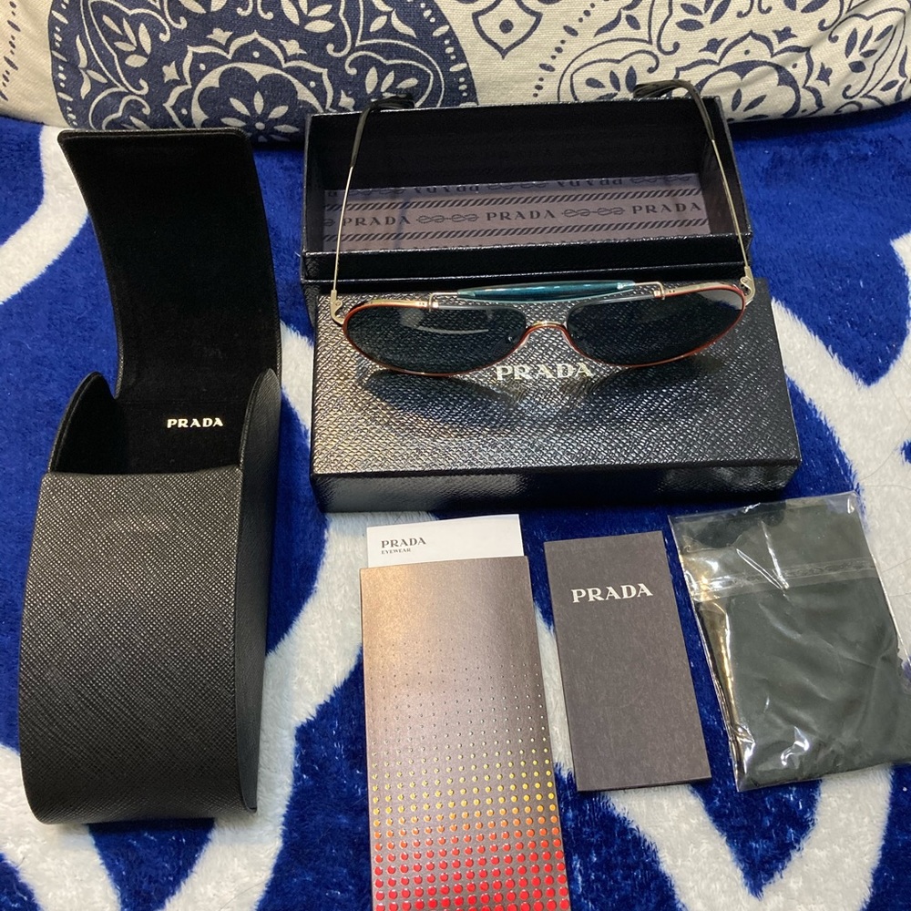 Prada Aviator Sunglasses NWB